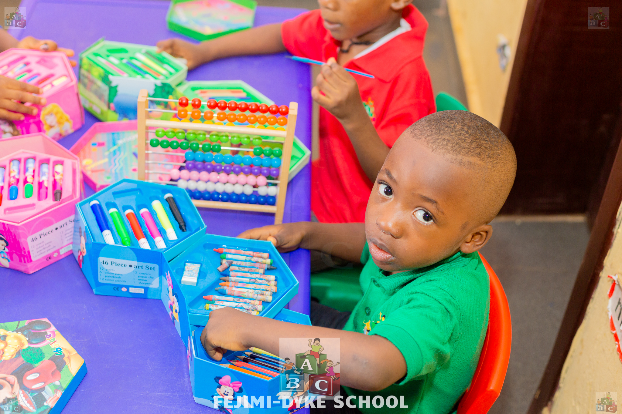 Students in classroom