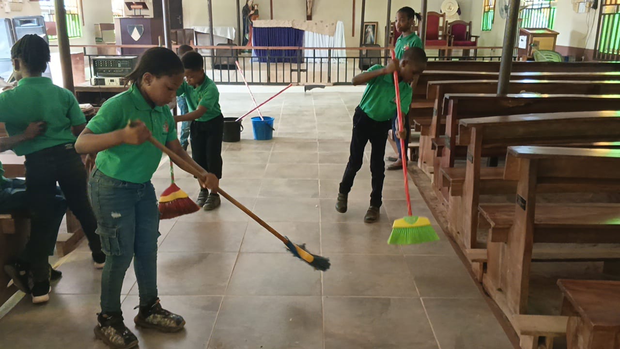 Church cleaning