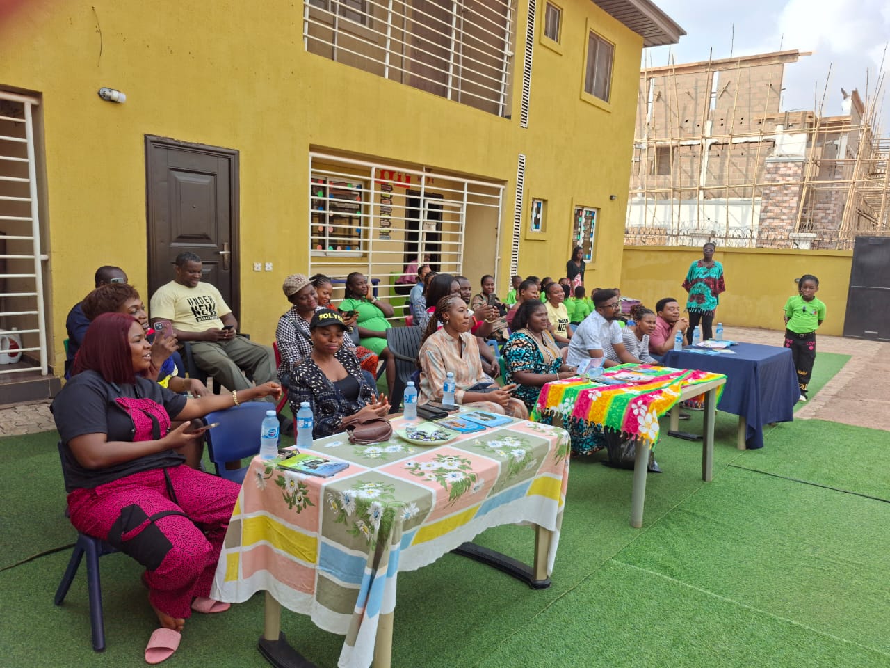 teachers on the high table